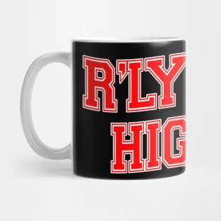 R'LYEH HIGH! (Red) Mug